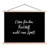 MuchoWow® Textilposter Zitate - Nahrung zum Nachdenken, Produktbild-Vorschau 1