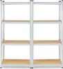 MONZANA® 2x Schwerlastregal 160x90x40cm 1400kg 4 Produktbild-Vorschau 13