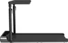 Side view of a black folding treadmill on a white background. Produktbild-Vorschau