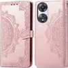 imoshion Mandala Klapphülle Oppo A78 (4G) - Rosé gold Produktbild-Vorschau 1