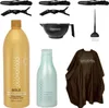 Brasilianisches Keratin Gold 1000ml + Reinigungs Shampoo Produktbild-Vorschau 2