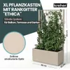 Kreher® XL Gartenspalier 'Ethica' mit Pflanzkübel Breit Produktbild-Vorschau 2
