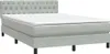 Boxspringbett mit Matratze Hellgrau 160x210 cm Samt Produktbild-Vorschau 3