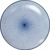Talerz obiadowy NAVIA granatowy z brązową obwódką 27 cm Podgląd zdjęcia produktu 4