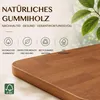 Plateau de bureau en bois massif FLEXISPOT, fabriqué en Voir les images du produit 3
