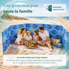 Lantigo Paravent de Plage Poisson 8 m Brise-vent pour Voir les images du produit 4