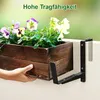 4er Set Blumenkasten Halterung verstellbar, für Balkon Produktbild-Vorschau 6