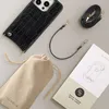 Etui na telefon Selencia Nova Croco ze sznurkiem i uchwytem Podgląd zdjęcia produktu 6