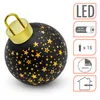 Guaina di Natale a LED da posizionare nero opaco con timer Anteprima dell’immagine prodotto 4