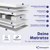 Taschenfederkernmatratze 120x200 cm | Höhe 21 cm | Produktbild-Vorschau 4