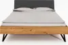 Bett Rolo 1 Sonderlänge 90x190 Wildeiche massiv mit Produktbild-Vorschau 2