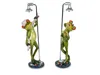 Two frog figurines in a shower setting. Produktbild-Vorschau