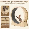 Roue d'exercice pour chat COSTWAY, 101 x 35 x 106 cm, roue Voir les images du produit 6