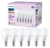 Philips Kerzenlampe 40W P45 E14 x6, 4,9 W, 40 W, E14, 470 Produktbild-Vorschau 1