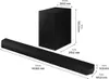 HW-Q64B (2022) schwarz Soundbar mit Subwoofer Produktbild-Vorschau 4