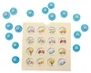 Gioco di memoria da tavolo montessoriano in legno, set di 4 Anteprima dell’immagine prodotto 8