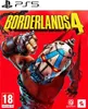 The image is the cover art for the video game Borderlands 4 for PS5. Produktbild-Vorschau