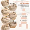 STILVORA Klappsofa 2-Sitzer mit hochdichtem Schaum und Produktbild-Vorschau 5