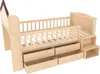 Lit enfant Merax 90 x 200 cm, forme maison, lit mezzanine Voir les images du produit 11