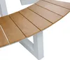 AXI Taco runder Picknicktisch in Teak Holz Look & Weiß für Produktbild-Vorschau 4