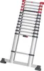 Scala telescopica Hailo FLEXLINE in alluminio 13 pioli, H: Anteprima dell’immagine prodotto 6