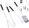 Grillbesteck-Set aus Stahl, 3-teilig Produktbild-Vorschau 12