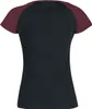 RED by EMP Damen schwarz-rotes Basic T-Shirt in körpernaher Produktbild-Vorschau 2