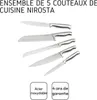 Set di 5 coltelli da cucina professionali Nirosta, acciaio Anteprima dell’immagine prodotto 4