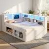 Flieks Jugendbett 90x200cm mit Tierhaus, Polsterbett Produktbild-Vorschau 1