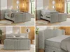 MKS MEBLE Boxspringbett mit motor FORTINA 140x200 cm Produktbild-Vorschau 2