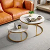 ProximaX Vintage Couchtisch mit goldenen Tischbeinen, Produktbild-Vorschau 3