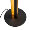 Design LED Stehlampe schmal mit Dimmer Schwarz / Gold Produktbild-Vorschau 13