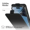Accezz Flip Case iPhone 15 - Schwarz Produktbild-Vorschau 3