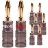 Bananenstecker 4mm schraubbar 8x Stecker vergoldet NEXMEX Produktbild-Vorschau 8