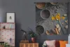 MuchoWow® Wandteppich Wandbehang Kräuter - Löffel - Schale Produktbild-Vorschau 6