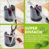 GOURMETmaxx Messerschärfer 6,4x7,3cm anthrazit/schwarz Produktbild-Vorschau 4