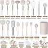 Küchenhelfer Set 34-teilig Silikon Kochutensilien Produktbild-Vorschau 3