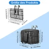 Fahrradkorb vorne/hinten, faltbarer Fahrradkorb mit Produktbild-Vorschau 5