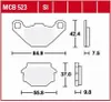 Sada brzdových destiček, kotoučová brzda TRW MCB523 Náhled obrázku produktu 5