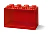 LEGO mattoncini scaffale 8 pezzi rosso bambini parete Anteprima dell’immagine prodotto 3