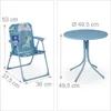 relaxdays Camping Kindersitzgruppe mit Schirm Produktbild-Vorschau 4