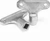 Two silver radiator bleed keys are shown on a white background. Podgląd zdjęcia produktu