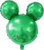 Palloncino in foil di topo, verde, circa 45 cm, per Anteprima dell’immagine prodotto 1