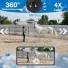4G LTE Caméra de surveillance extérieure solaire avec carte Voir les images du produit 7