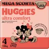 Huggies Ultra Comfort Mega Pack Größe 4 112 Windeln Mickey Produktbild-Vorschau 1