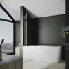 SONNI Badewannenaufsatz 80x140cm Duschabtrennung für Produktbild-Vorschau 1
