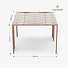 Blumfeldt Shade Cove Vert Beige Gartenpavillon 3x3 m Produktbild-Vorschau 8