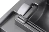 A close-up view of a gray vacuum sealer lever and track. Anteprima dell’immagine prodotto