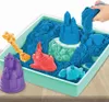 Kinetic Sand Krabica tekutého piesku s podložkou Modrá Náhľad obrázku produktu 7