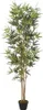 Albero Bambù Artificiale 828 Foglie 150 cm Verde Anteprima dell’immagine prodotto 3